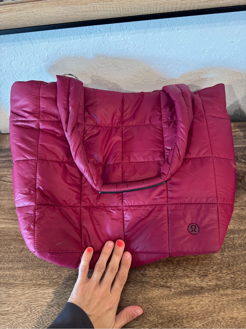 Lululemon Puffer Bag